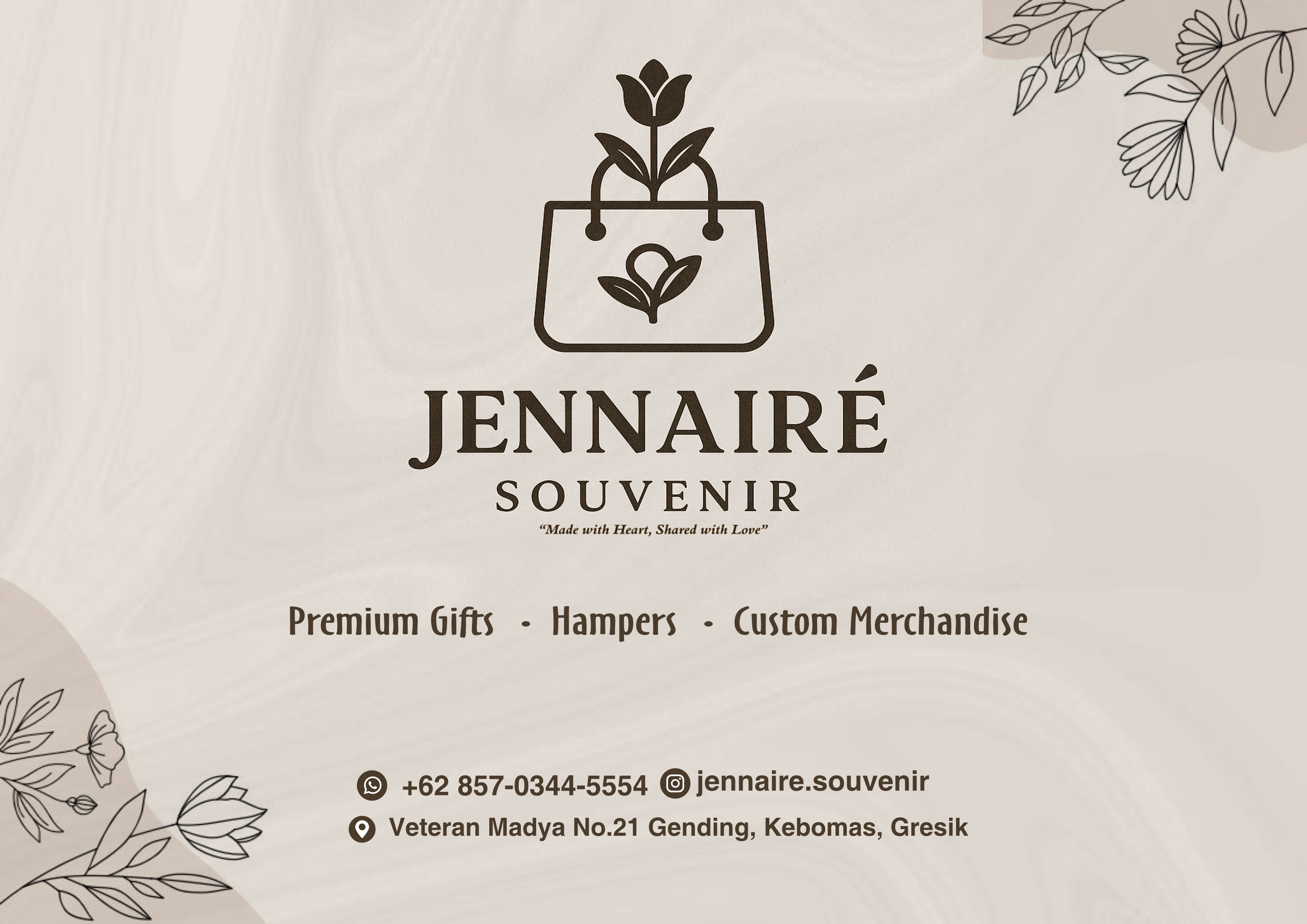 Jennairé Souvenir — Premium Gifts, Hampers, Custom Merchandise